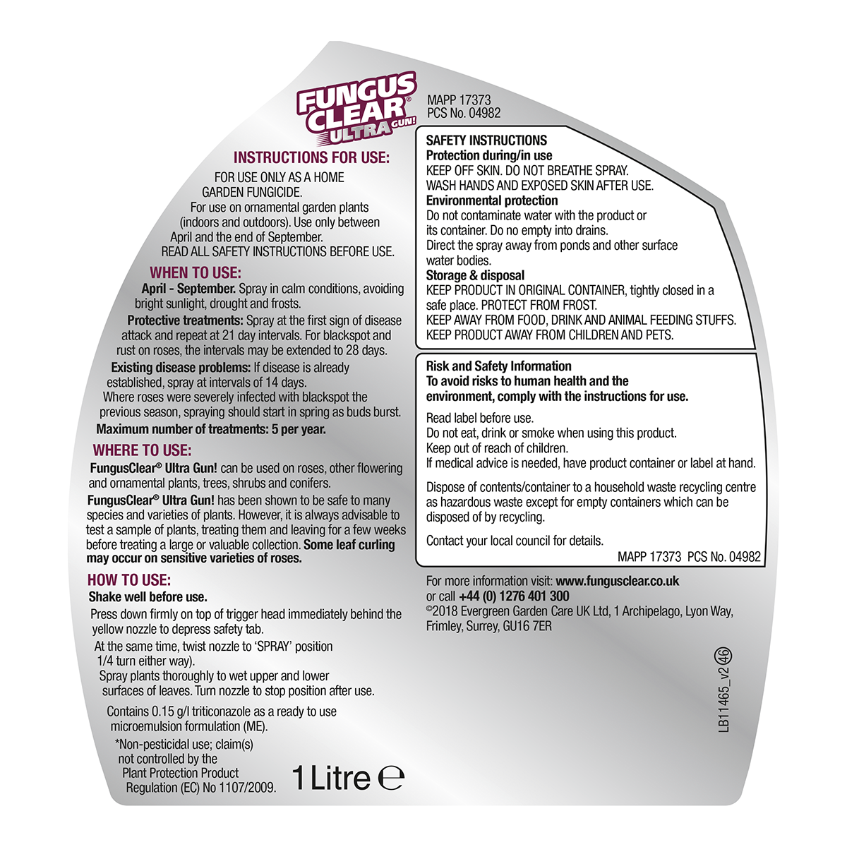 FungusClear Ultra Gun 1L