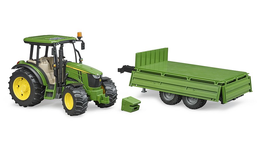 Bruder John Deere Tractor & Trailer