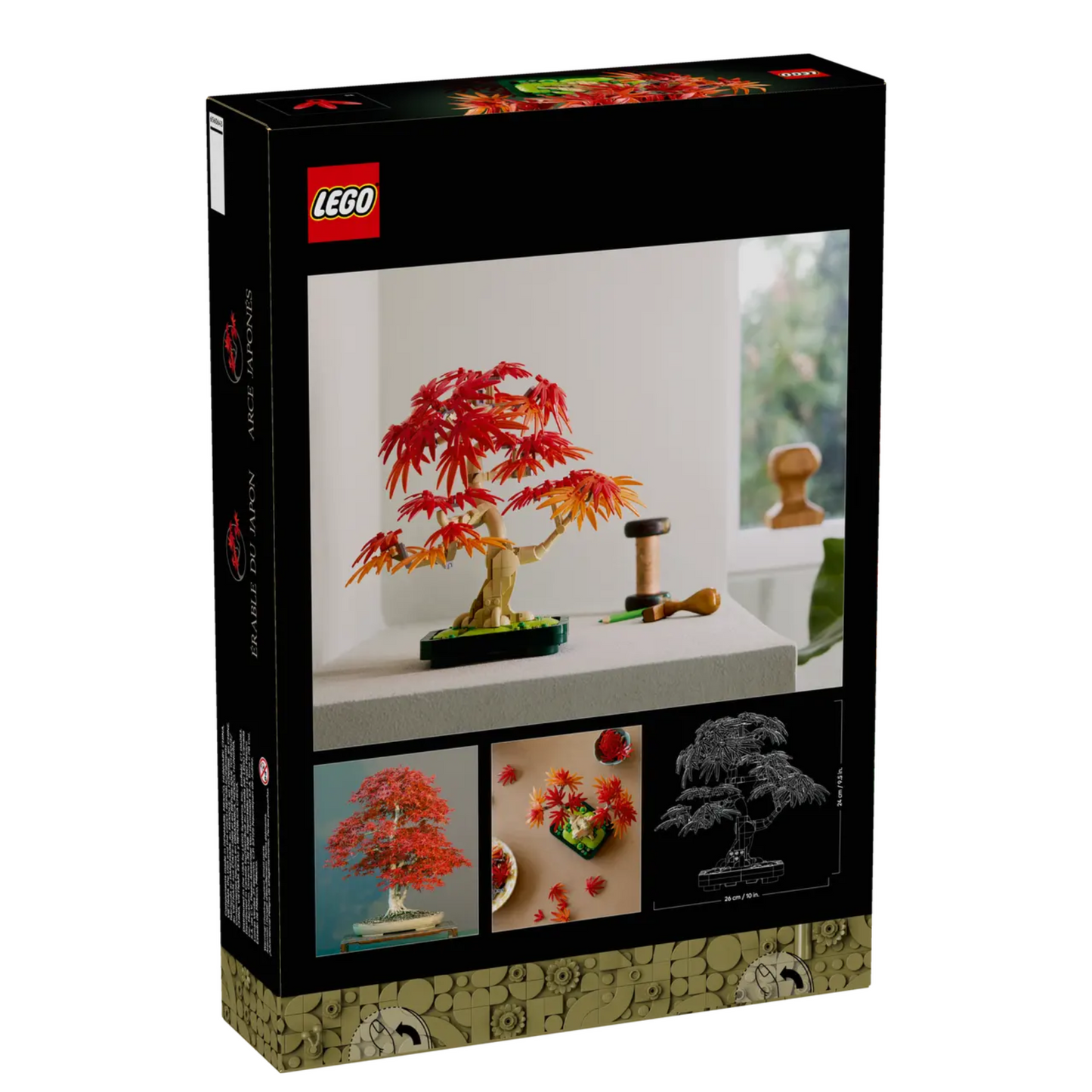 Lego Botanicals Japanese Red Maple Bonsai Tree 10348