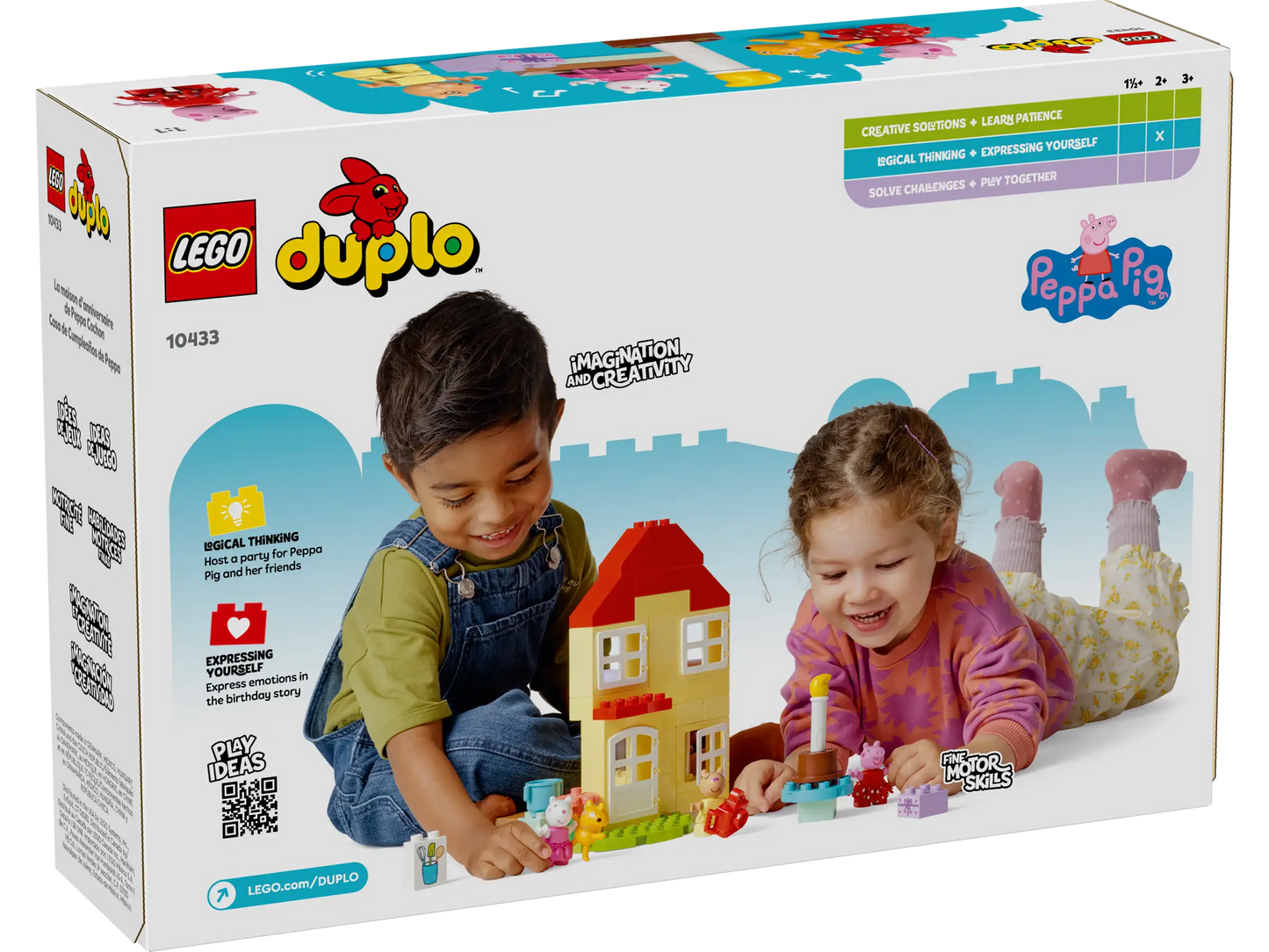 Lego Duplo Peppa Pig Birthday House 10433