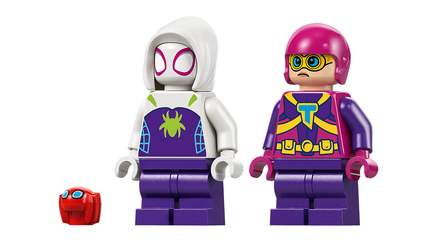 Lego Marvel Spidey and Gobby's Raptor Battle at Tree House HQ 11200