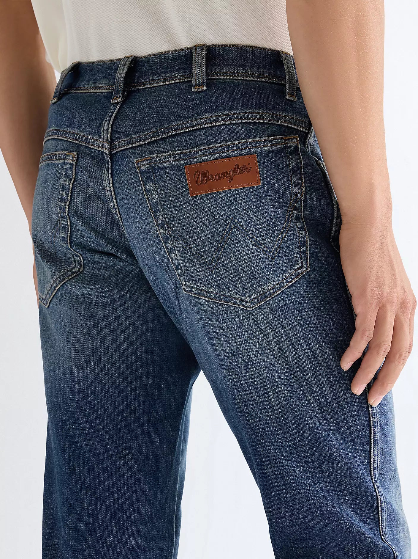 Wrangler Texas Slim Toughlite Low Stretch Jeans