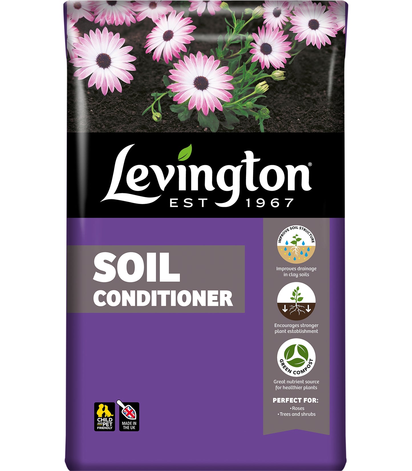 Levington Peat Free Soil Conditioner 50L