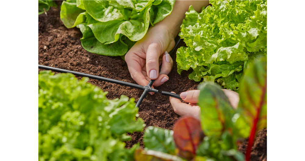 Gardena 4-Way Coupling 4.6 mm (3/16")