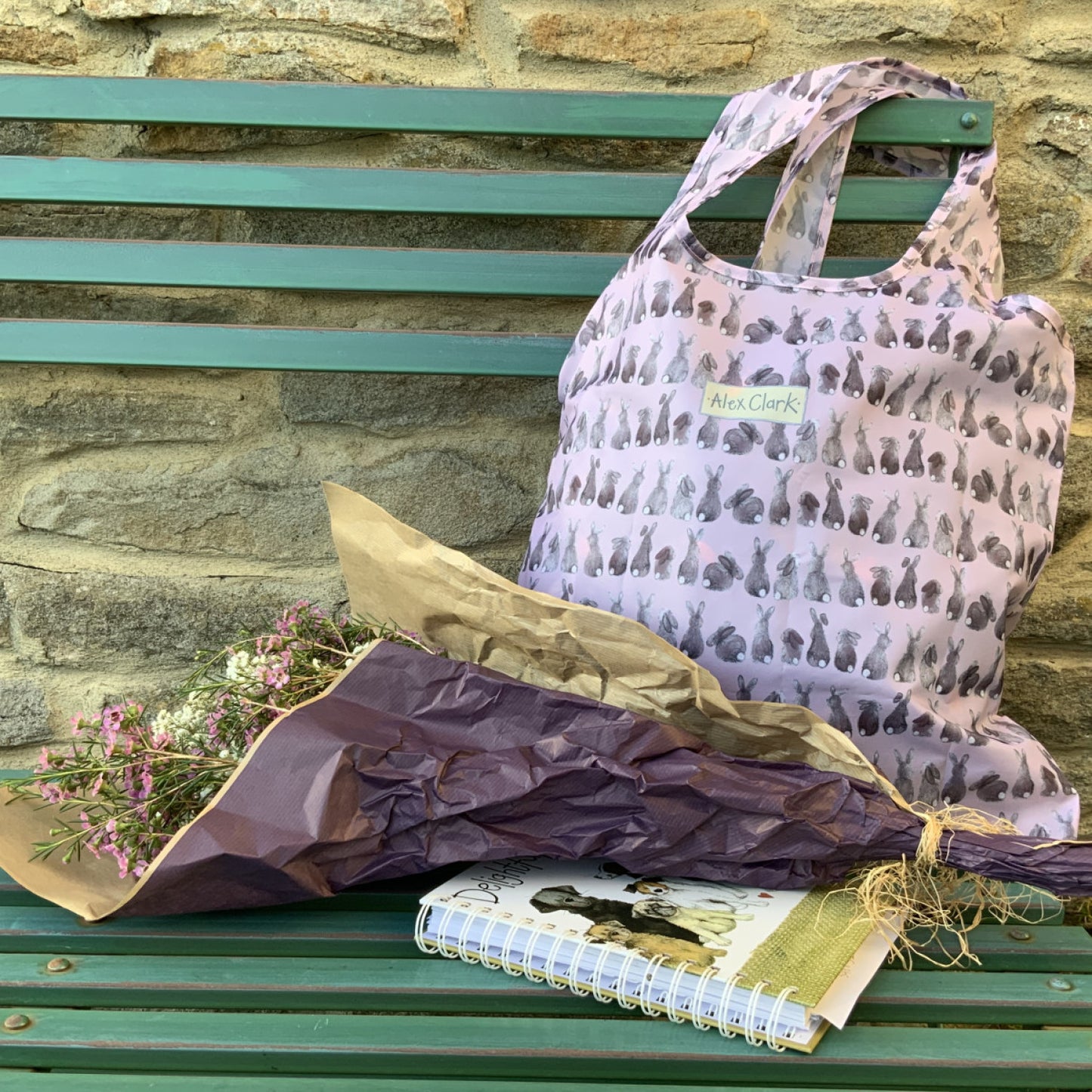 Alex Clark Reusable Shopping Bag Bunnies