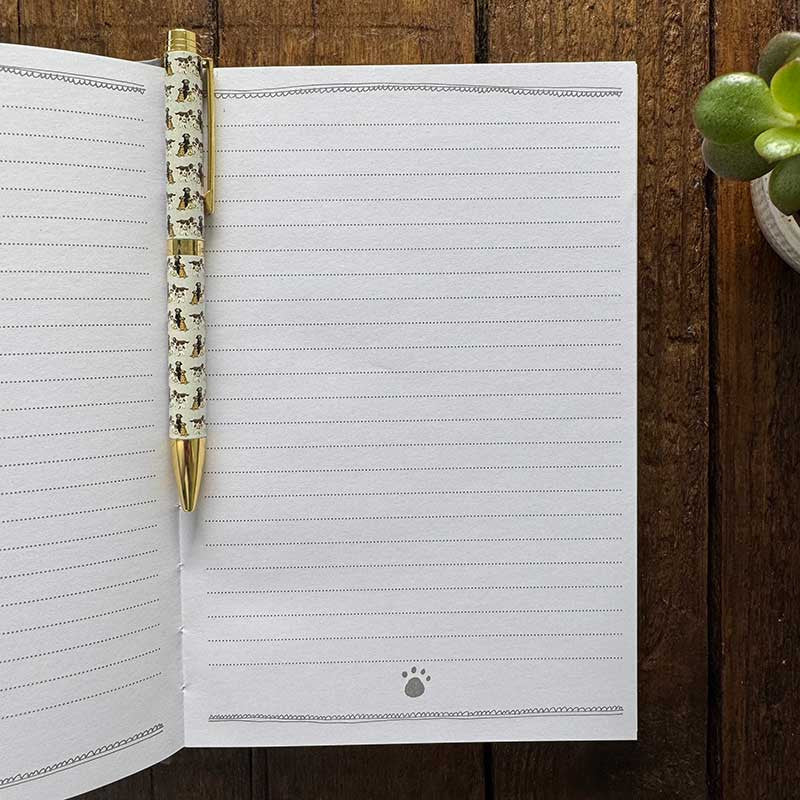 Alex Clark Delightful Dogs Hardback Journal