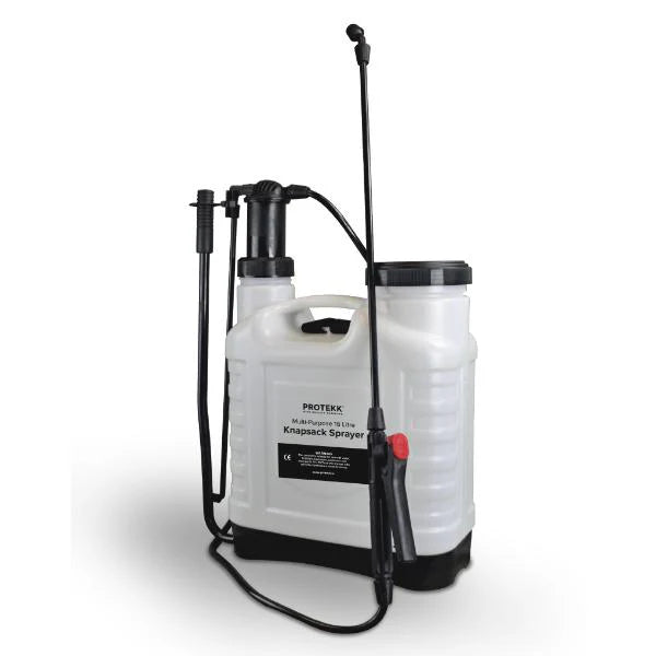 Protekk Knapsack 16 Litre Sprayer with telescopic lance and grass hood