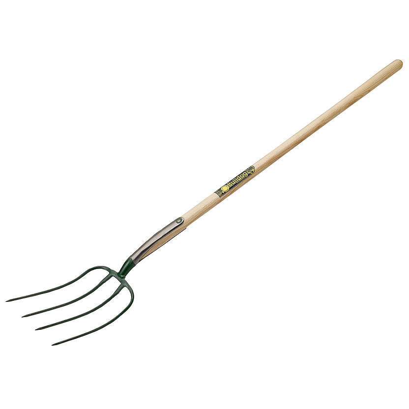 Bulldog Manure Fork 48" 4 Prong Ash T Handle