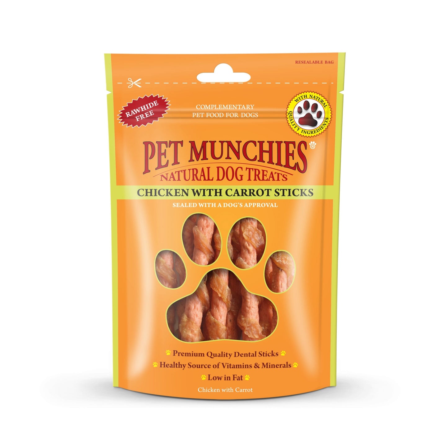 Pet Munchies Chicken with Carrot Sticks