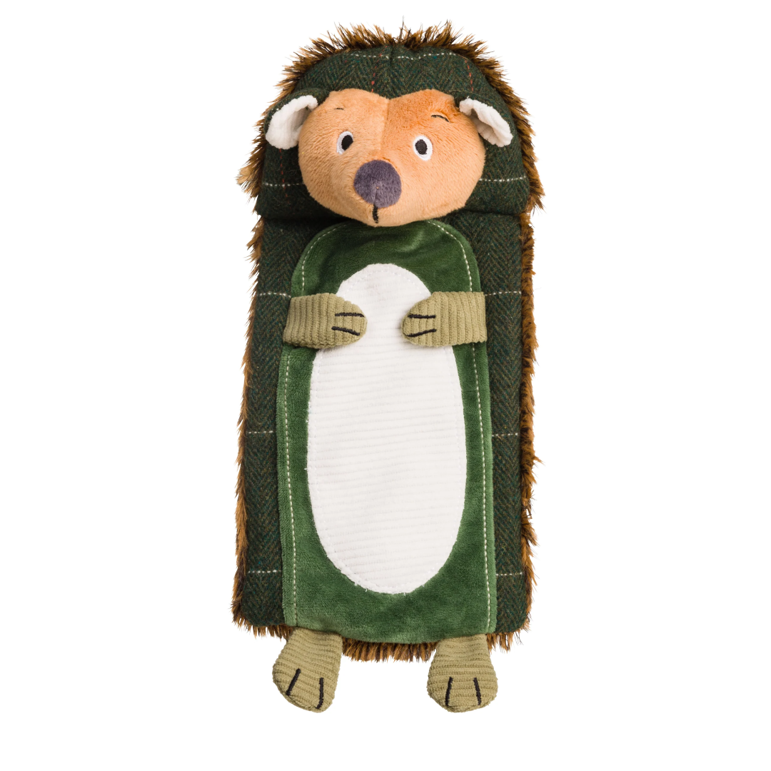 Dog Toy Hedgehog Tweed