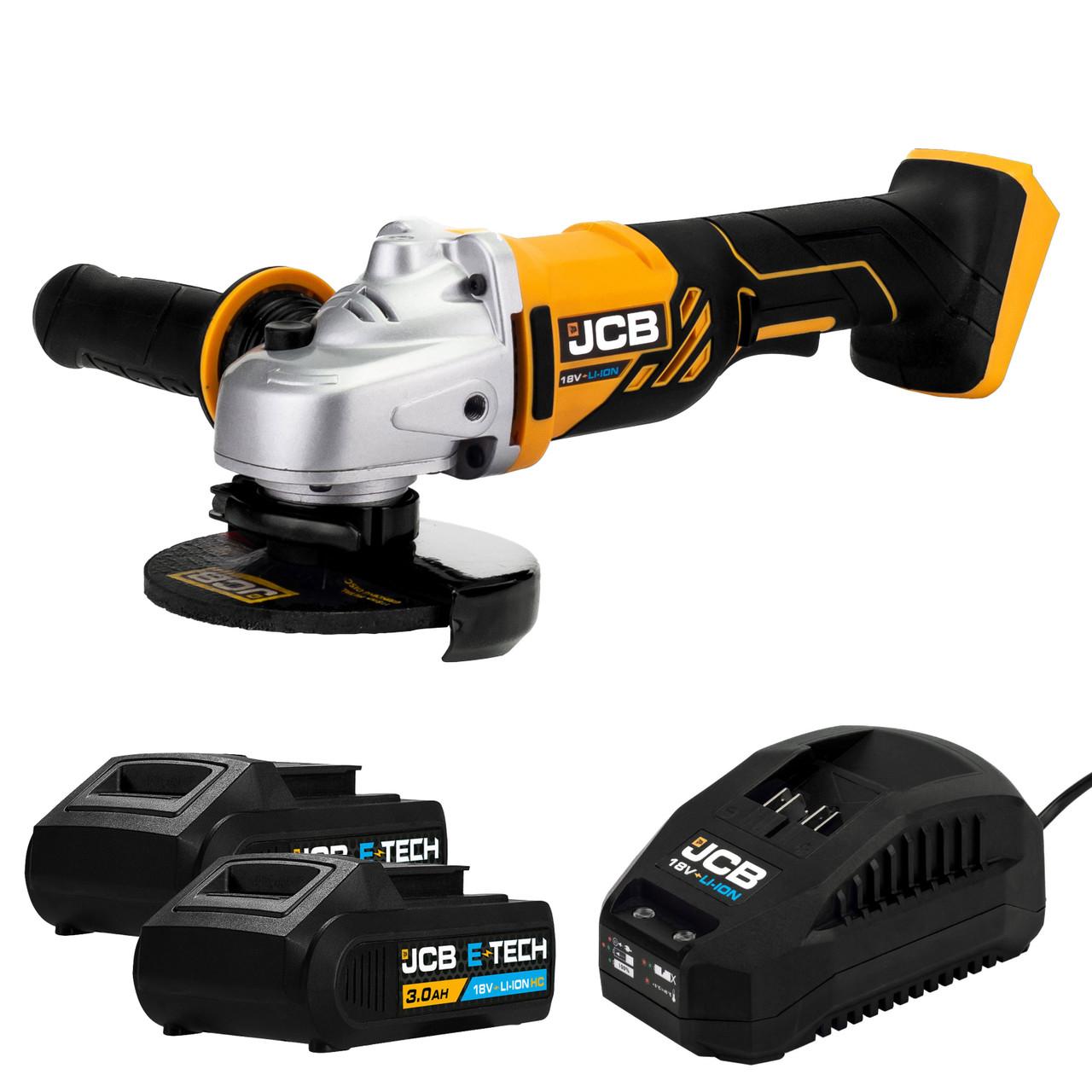 JCB 18V Cordless Angle Grinder