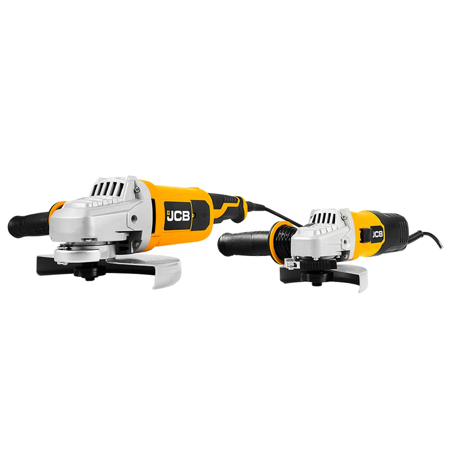 JCB 600W Electric Angle Grinder Twin Pack Kit