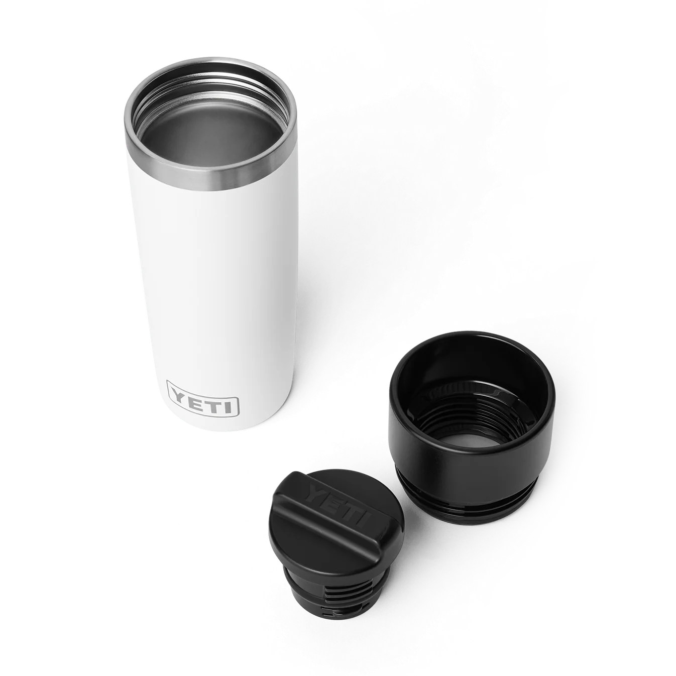 YETI Rambler 16oz (473 ml) Travel Bottle with Commuter Cap - White