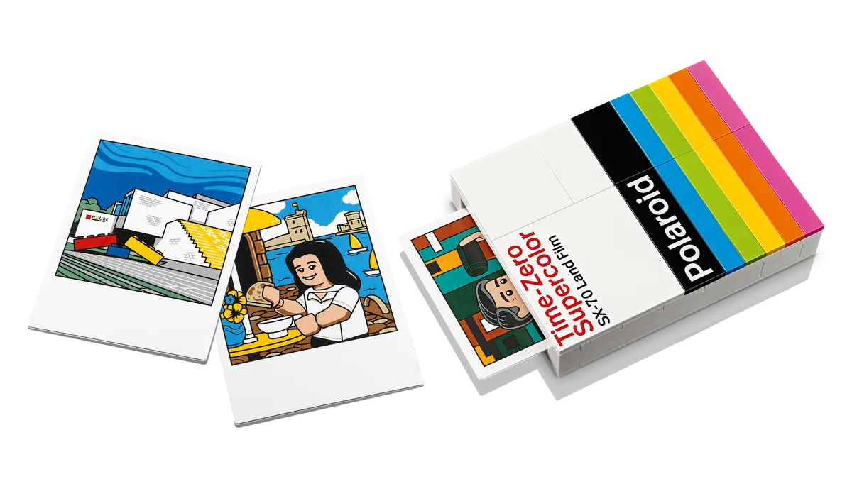 Lego Ideas Polaroid OneStep SX-70 Camera 21345