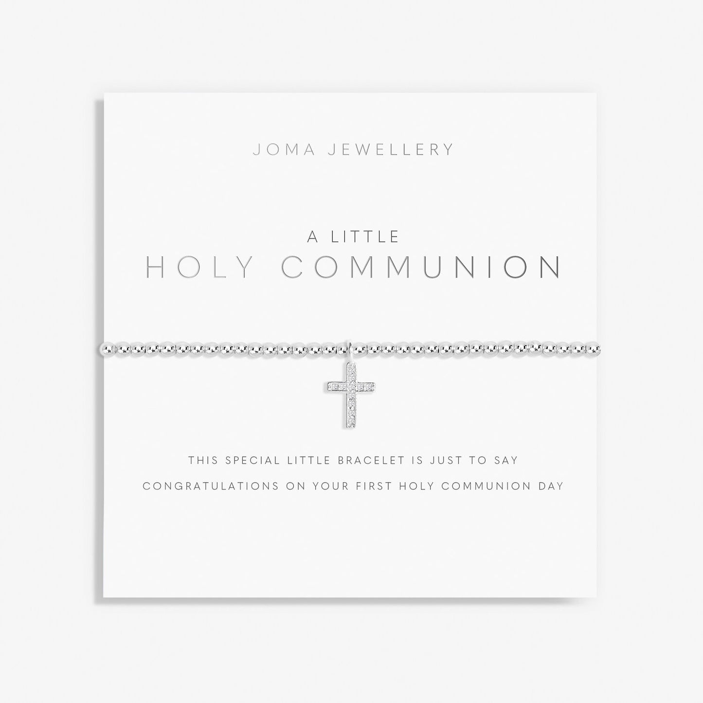 Joma Jewellery Childrens A Little First Holy Communion Bracelet