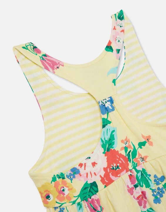 Joules Girls Juno Tiered Jersey Dress