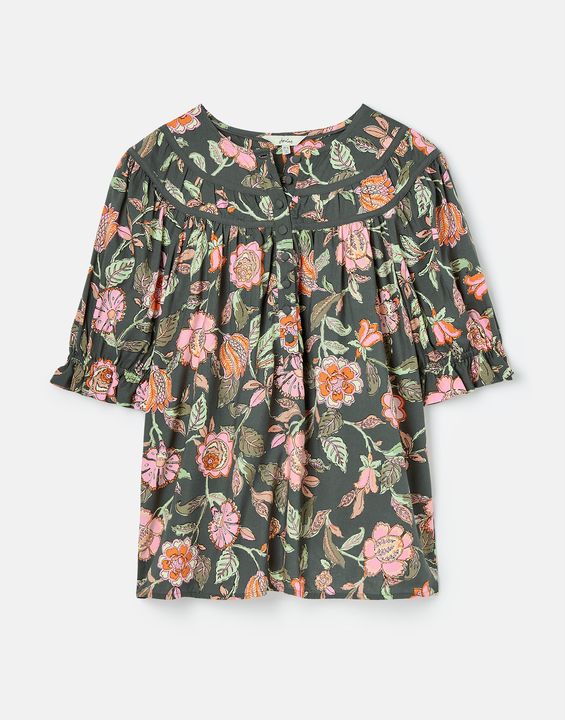 Joules Eloisa Curved Yoke Blouse