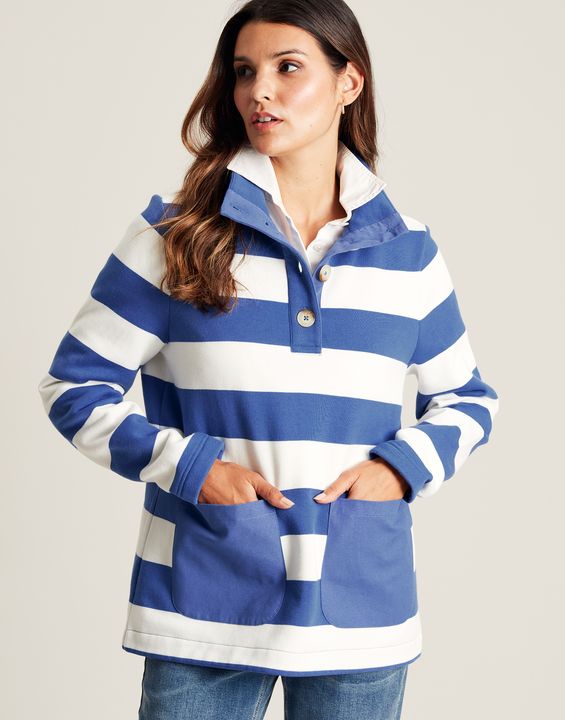 Joules Serena Sweatshirt - Blue Stripe