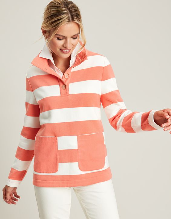 Joules Serena Sweatshirt - Pink Stripe