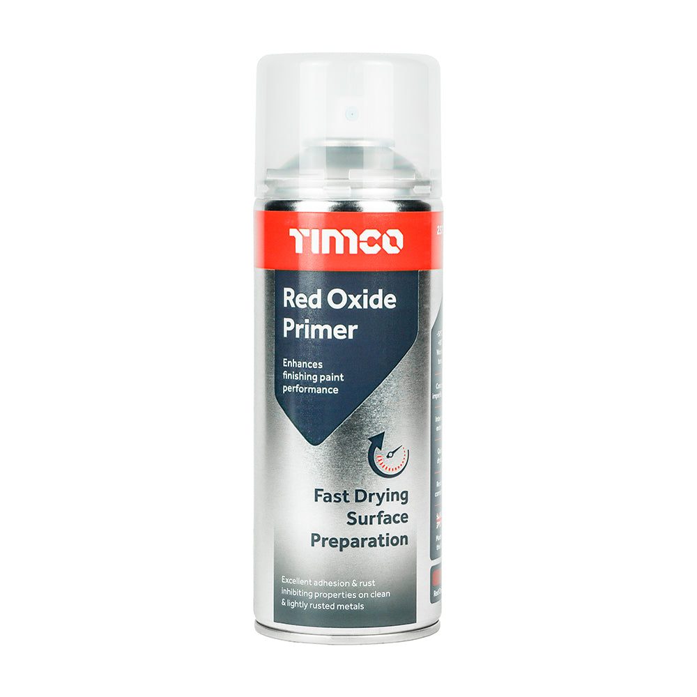Primer Red Oxide TIMCO - 380ml Aerosol Can