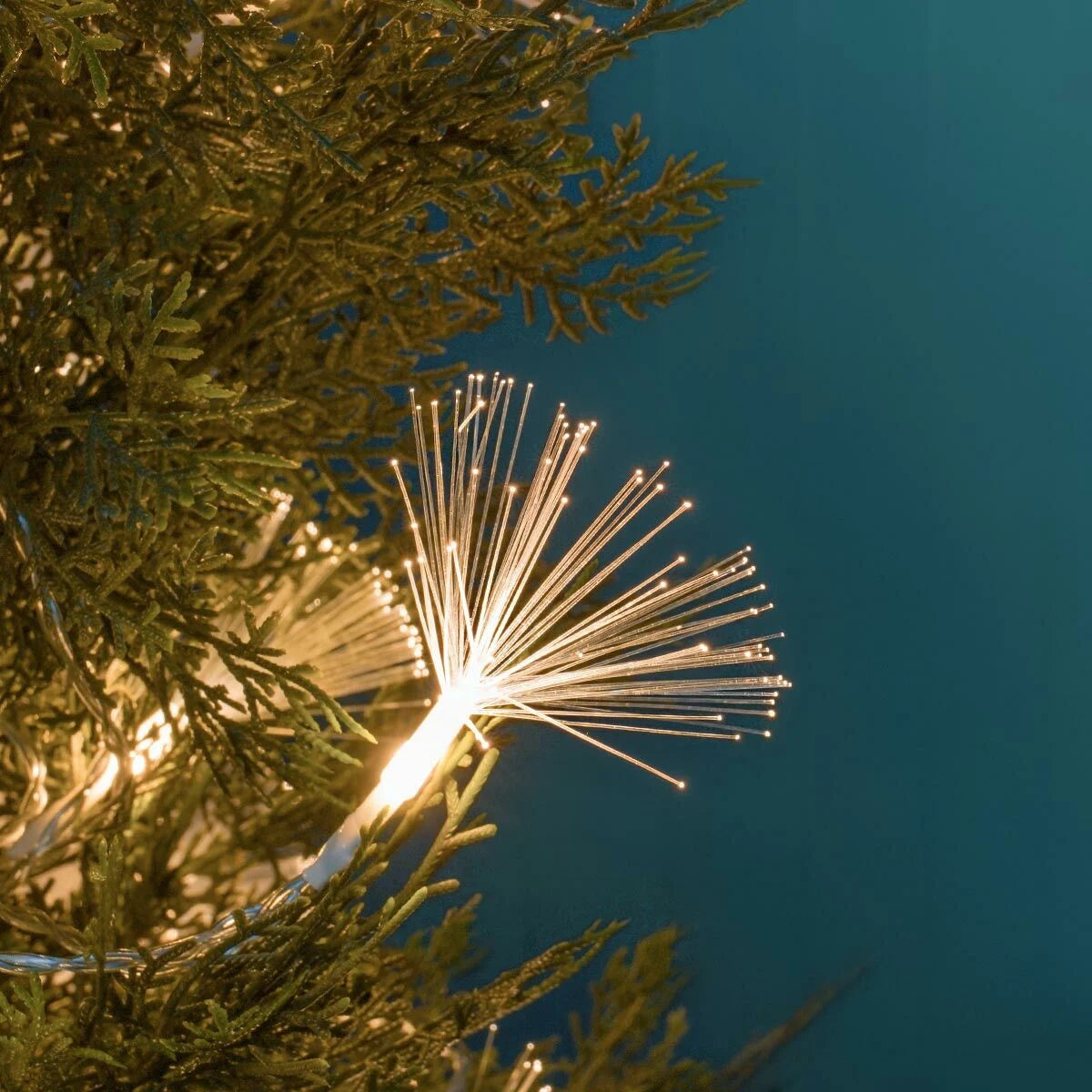 Noma Plug In Fibre Optic Stardust Fairy Lights 4.2m