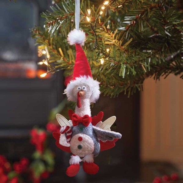 Three Kings Xmas Turkey Hanging Pendant