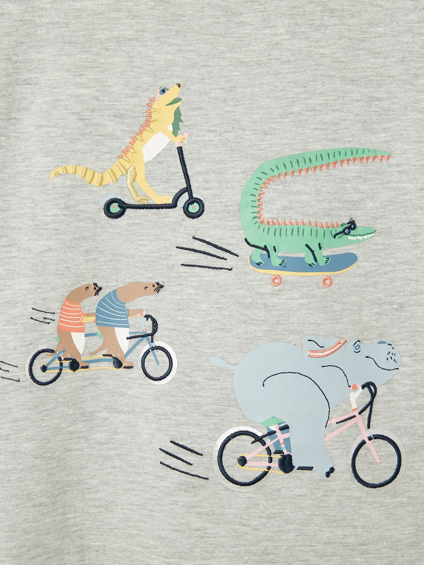 Joules Zack Short Sleeve Applique T-Shirt