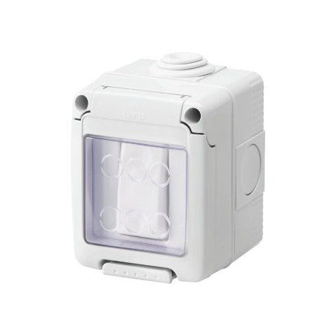 Gewiss Splashproof IP55 10A 2-Way Switch