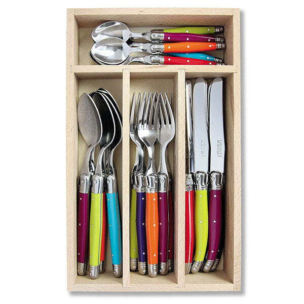 Laguiole Verdier 24 Piece Cutlery Set