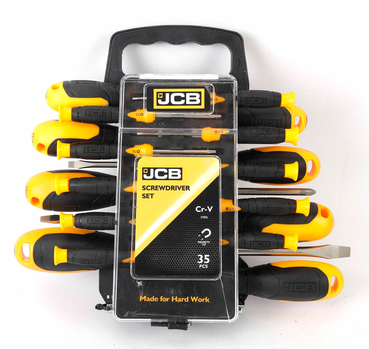 JCB 35 Heavy-duty S2 Steel Piece Screwdriver Set JCB-SWDVR-35PC