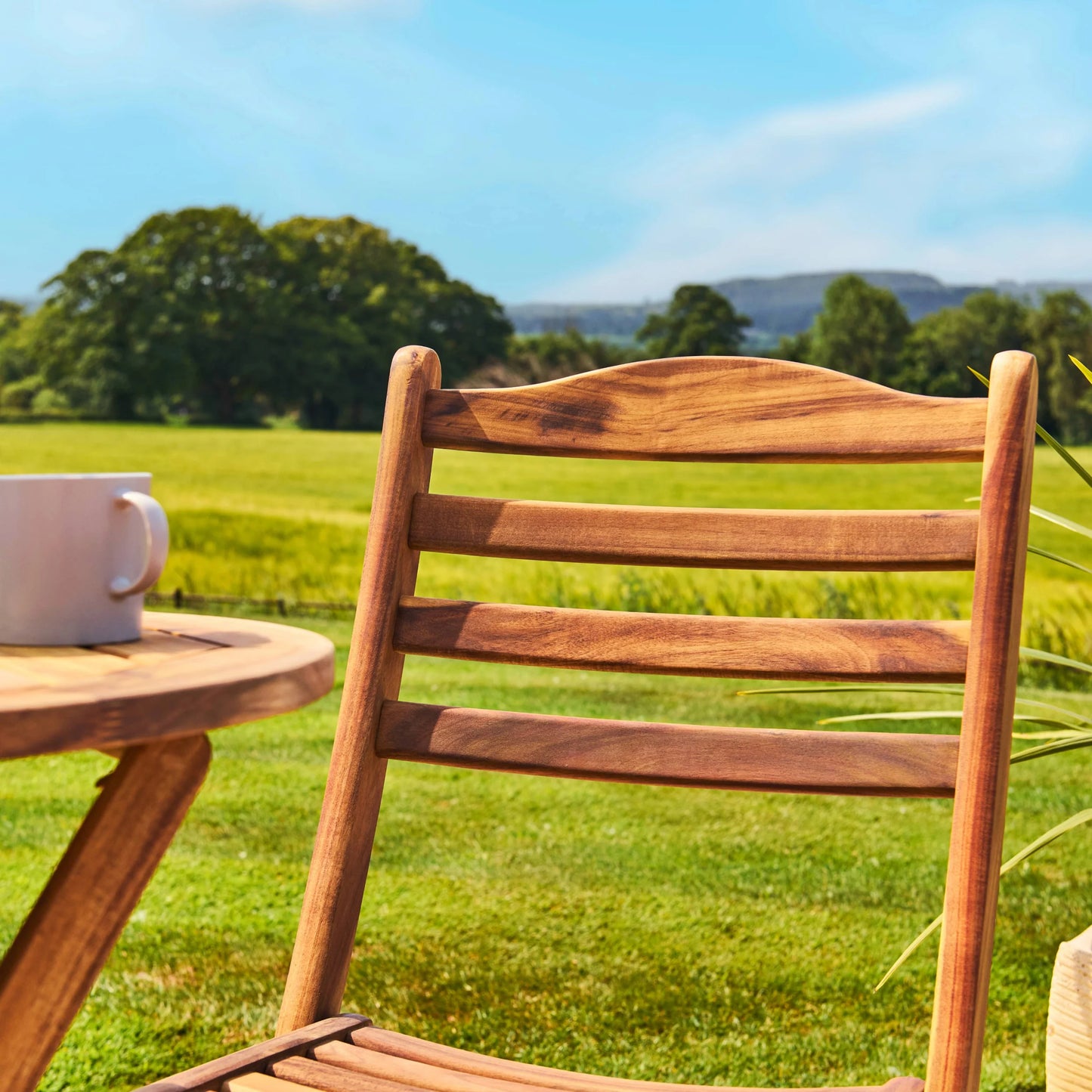 Alexander Rose Redcliffe Acacia Wood Tea for Two Set