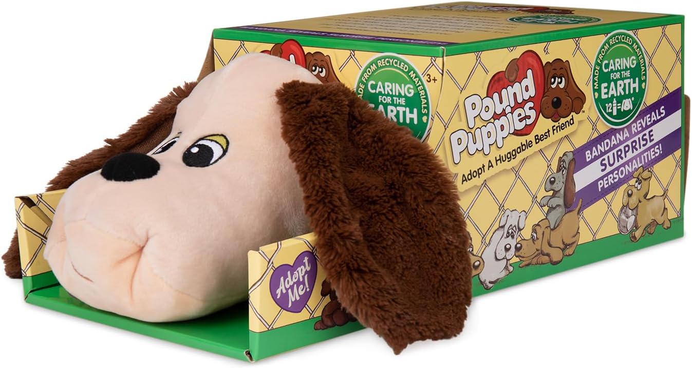 Pound Puppies Classic Tan Sleepy
