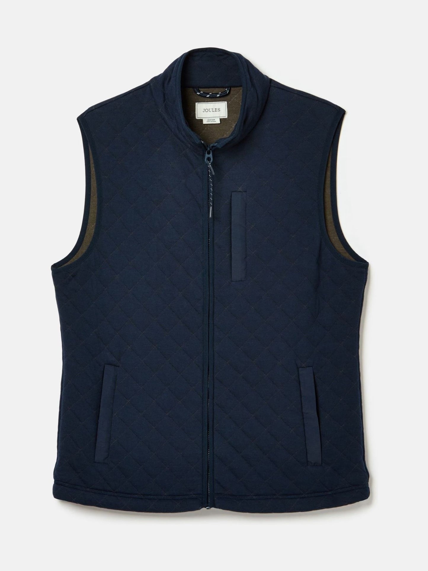 Joules Malton Quilted Jersey Gilet