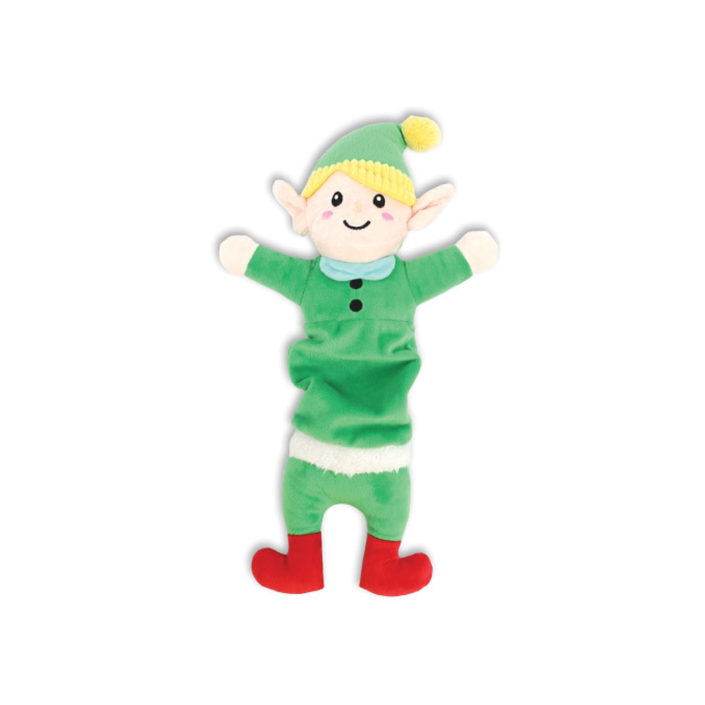 Happy Pet Dog Toy Stretchy Elf Pull