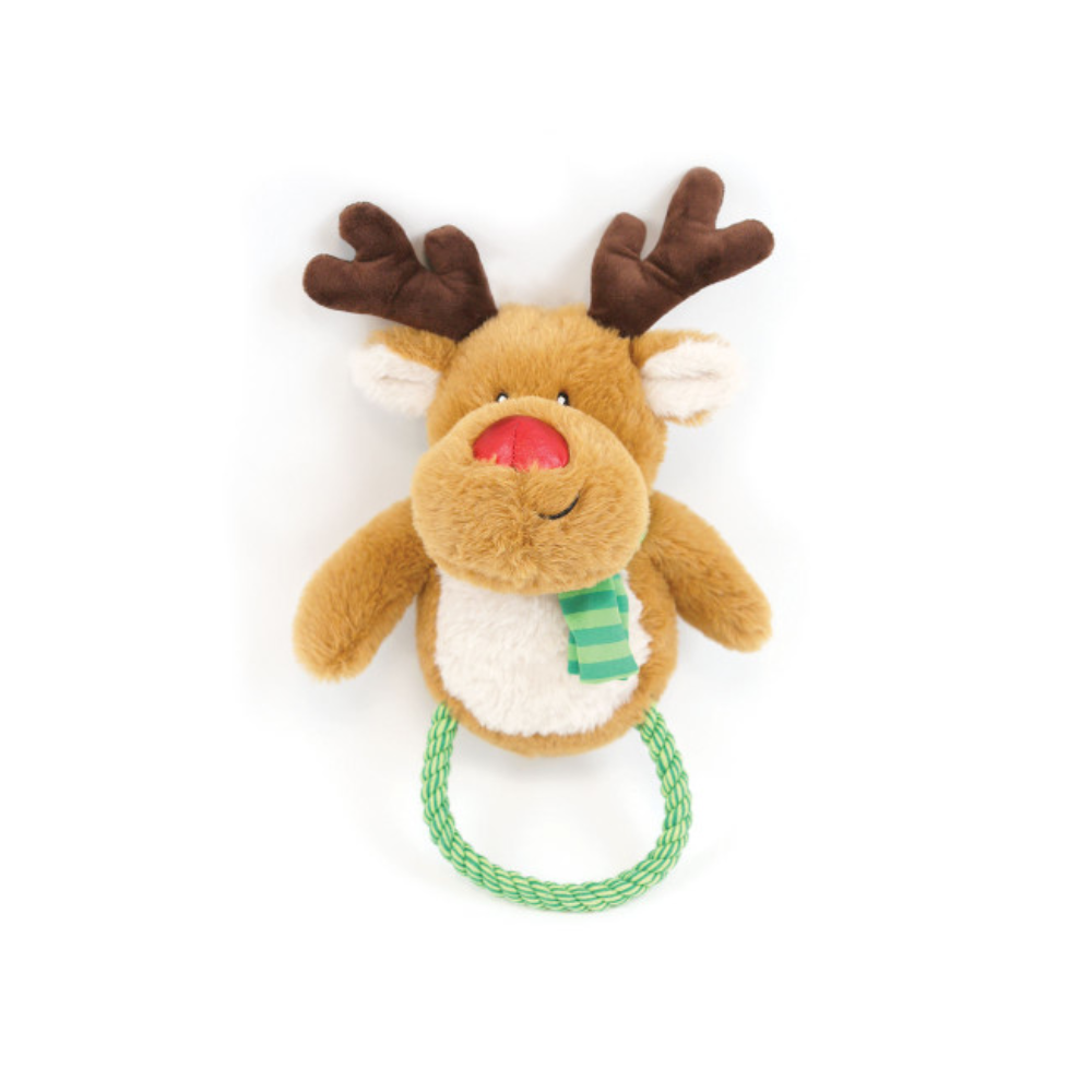Happy Pet Dog Toy Ronny Reindeer Rope