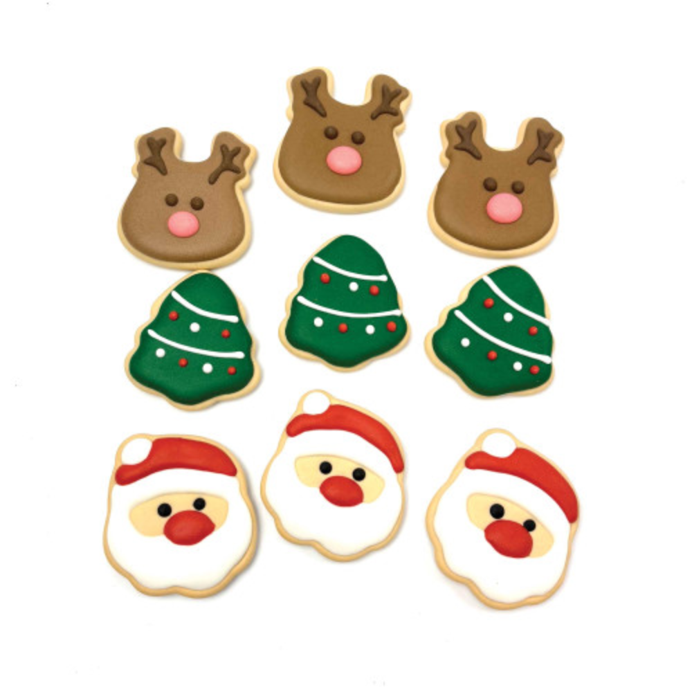 Happy Pet Dog Classic Christmas Festive Biscuits 9pc