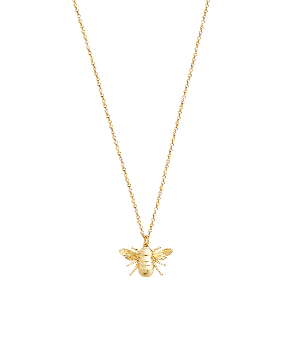 Fable Gold Honey Bee Enamel Necklace