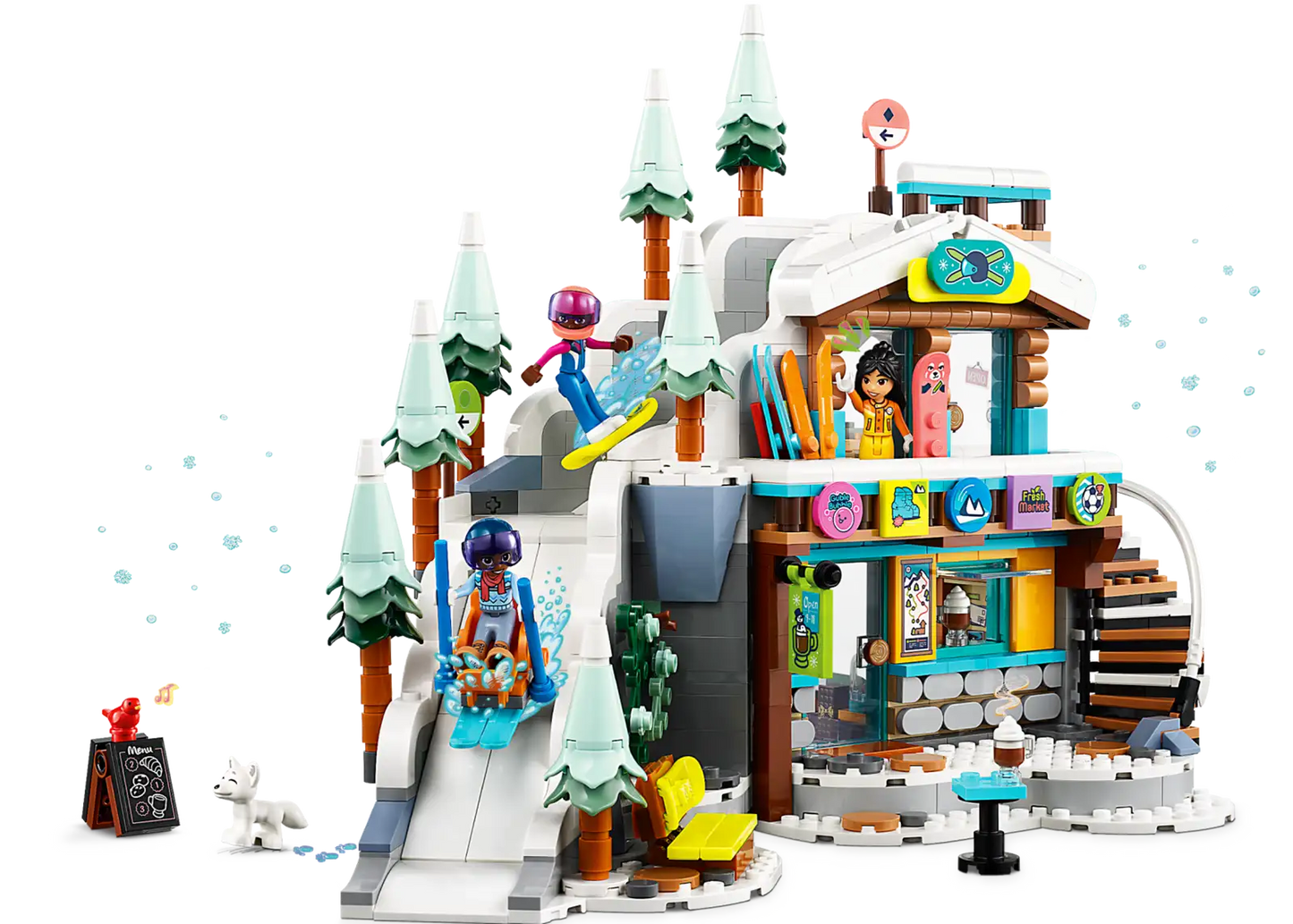 Lego Friends Holiday Ski Slope and Cafe 41756