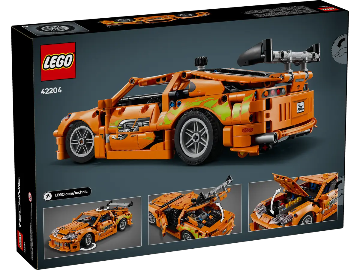 LEGO Technic Fast and Furious Toyota Supra MK4 42204
