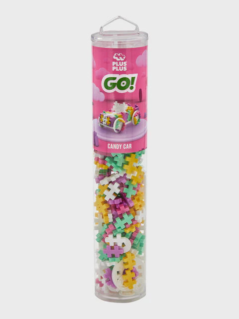 Plus-Plus Colour Cars Candy Tube