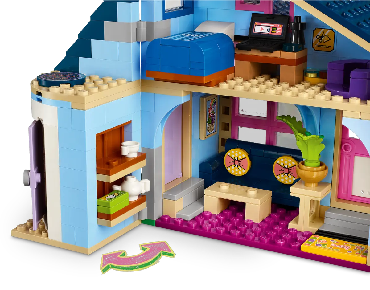 Lego Friends Olly & Paisley's Family Houses 42620