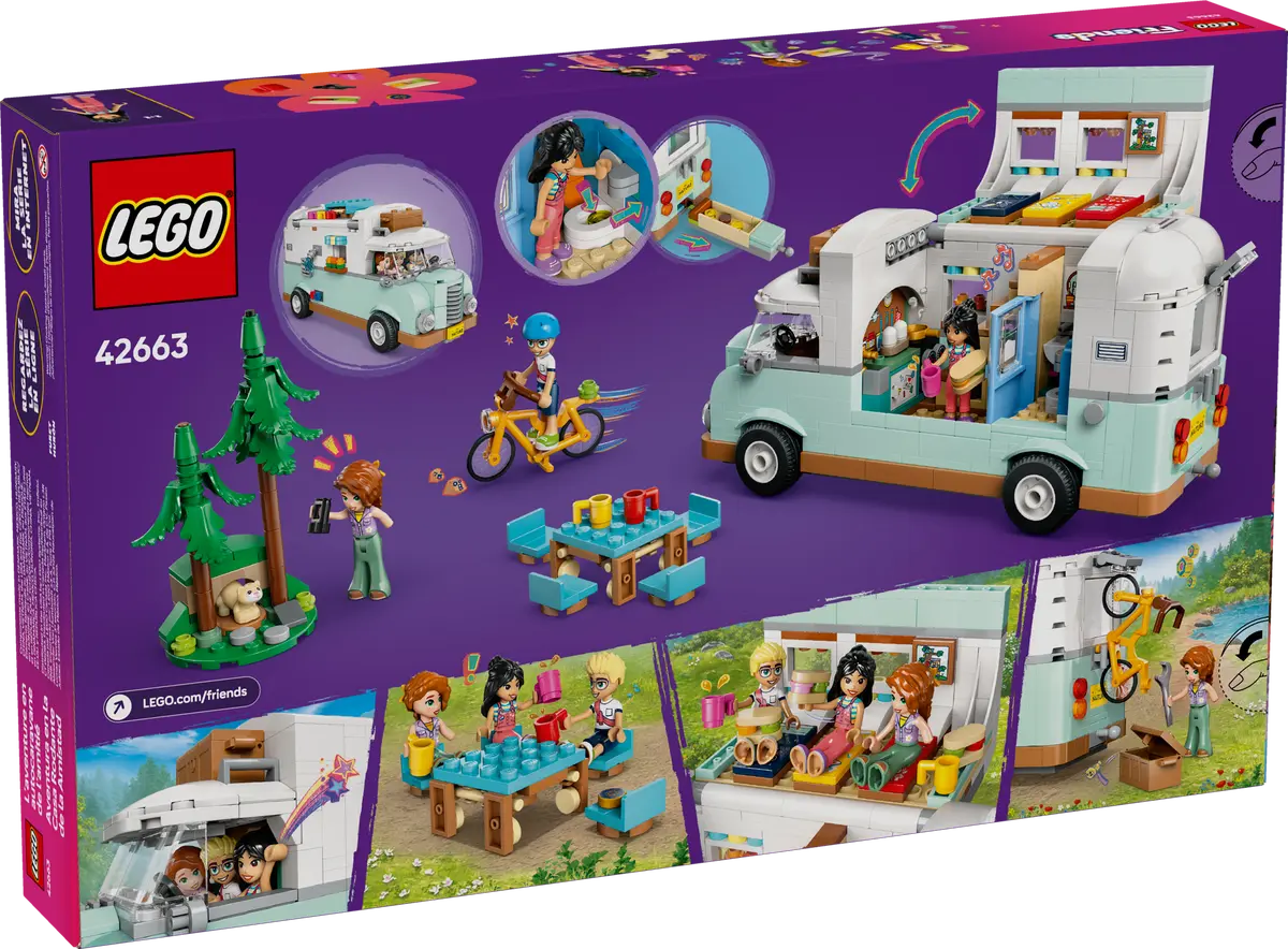 Lego Friends Friendship Camper Van Adventure 42663