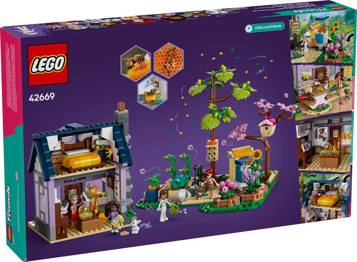 Lego Friends Beekeepers' House and Flower Garden 42669