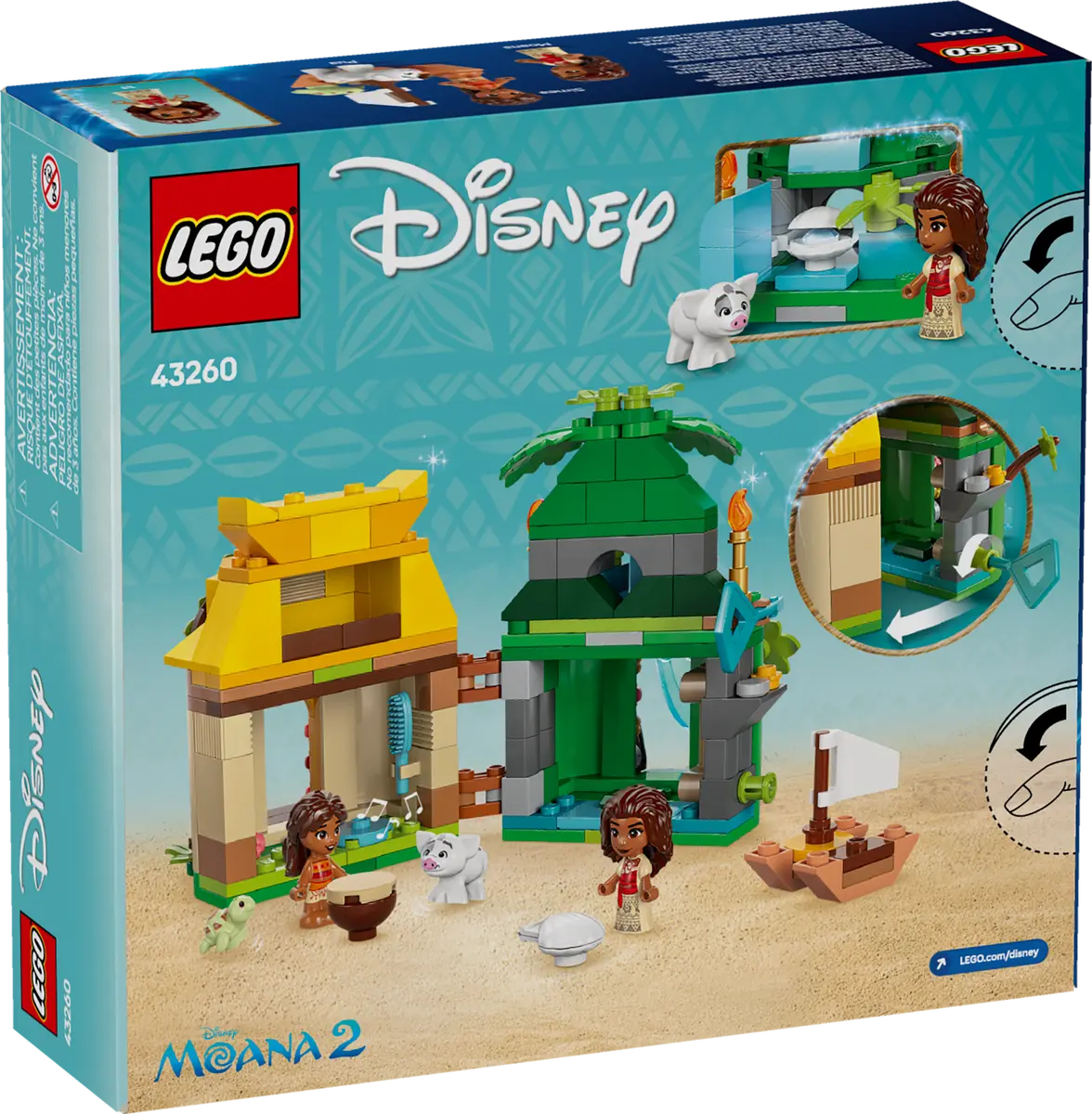 Lego Disney Moana's Island Fun 43260
