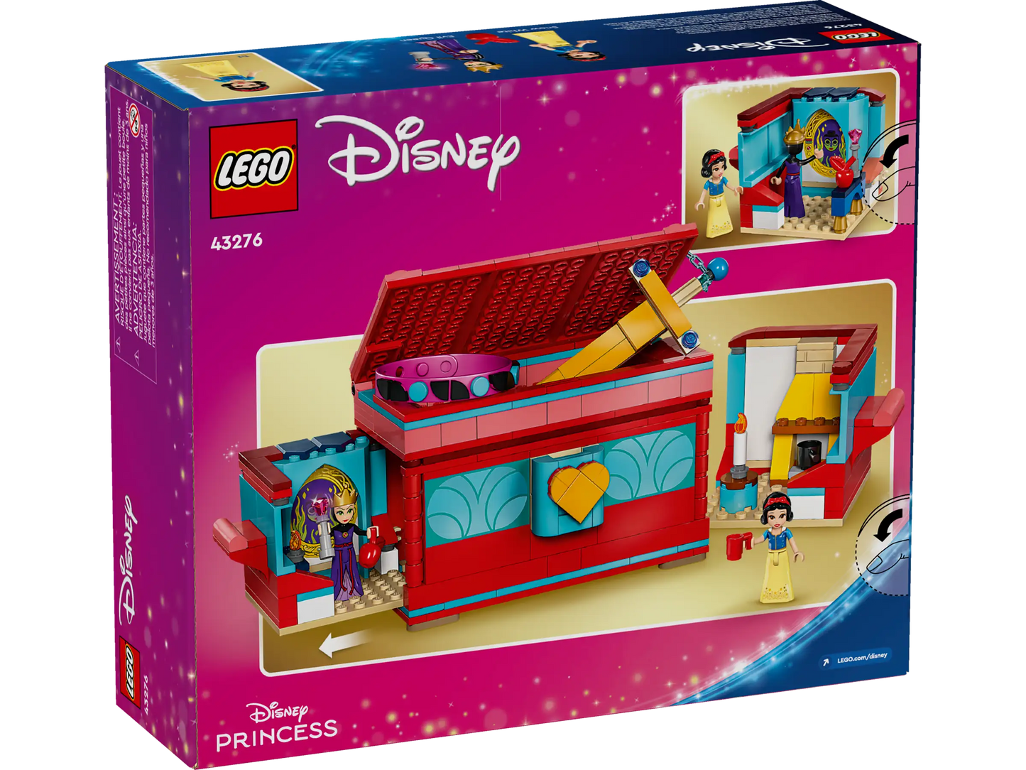 Lego Disney Snow White's Jewelry Box 43276