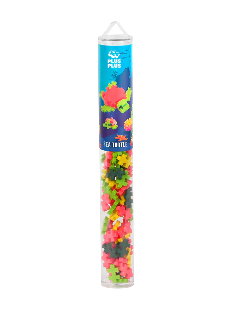 Plus-Plus Sea Turtle / 100 pcs Tube