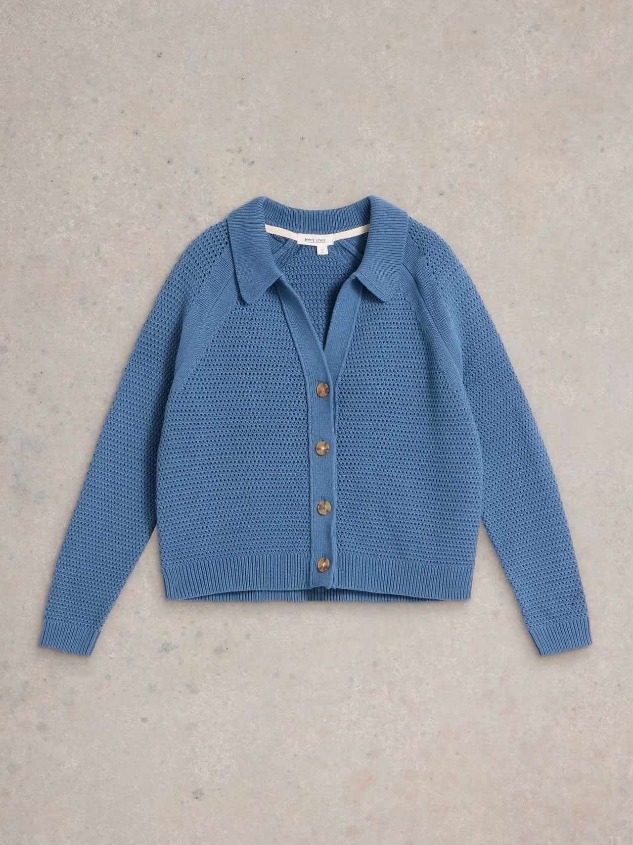 White Stuff Chaterly Collar Cardigan