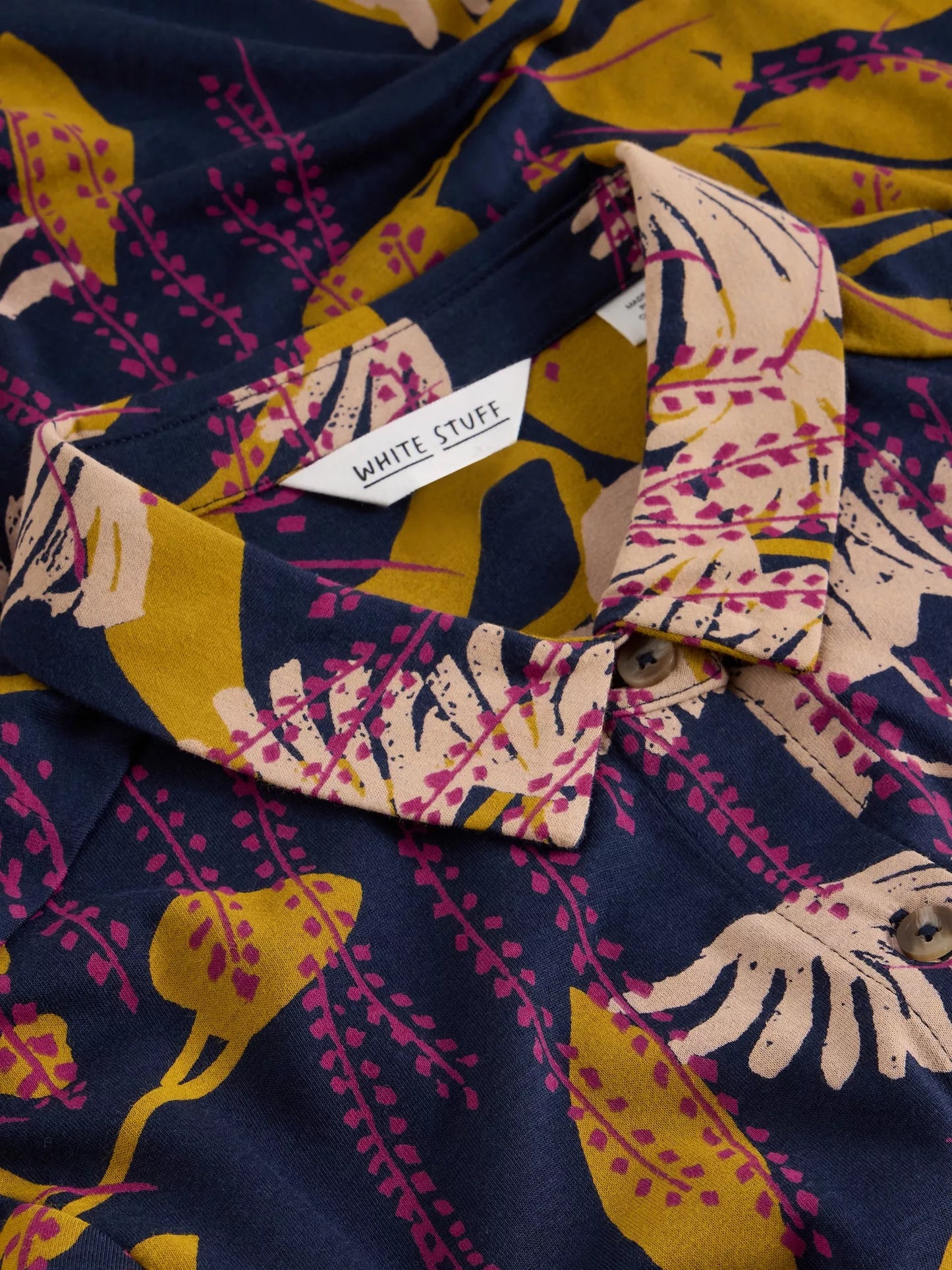 White Stuff Rua Jersey Shirt Dress