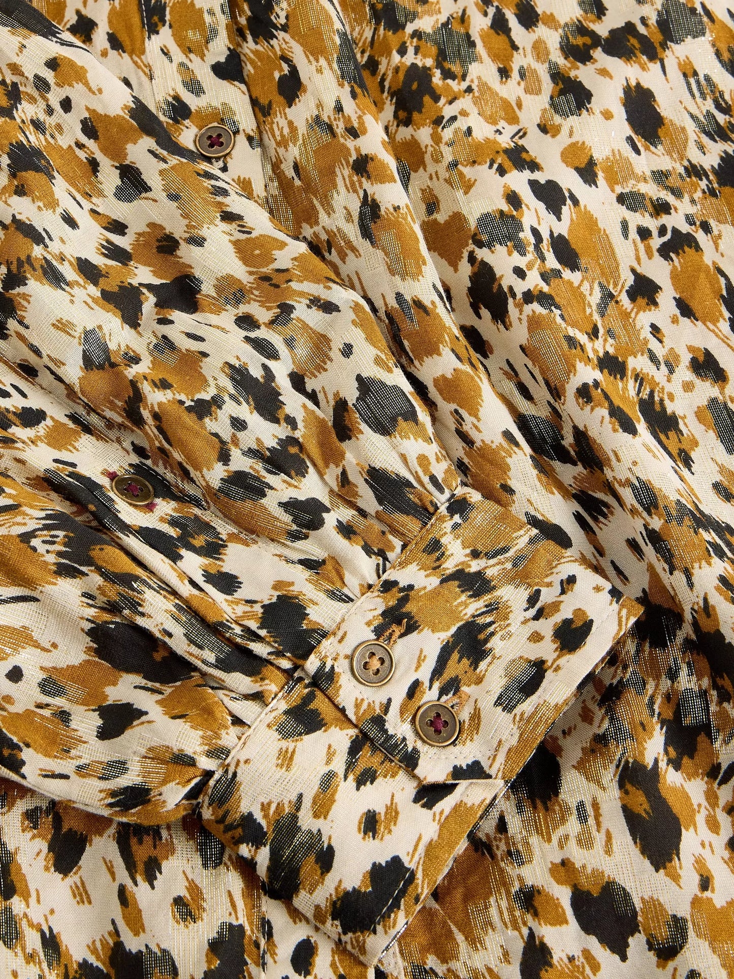 White Stuff Ari Metallic Top