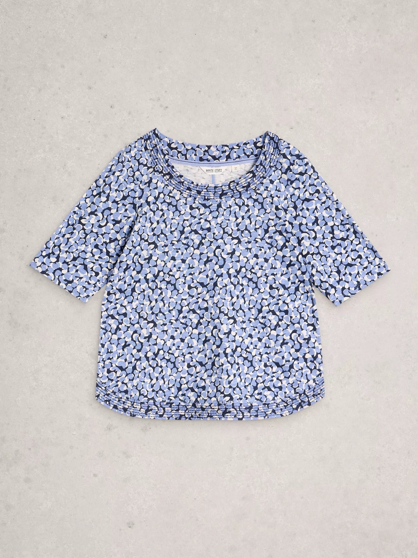 White Stuff Weaver Jersey Crew Neck Tee